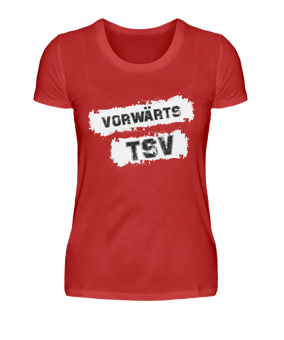 TSV Schopfloch T Shirt Vorwärts W Damen Rot - rot