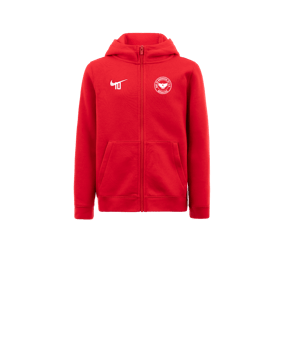 Nike Park 20 Fleece Kapuzenjacke Kids Rot F657