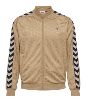 Hummel Archive Regular Poly Aop Jacke Braun F8173 - braun