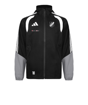 adidas Tiro 26 Competition Regenjacke Schwarz