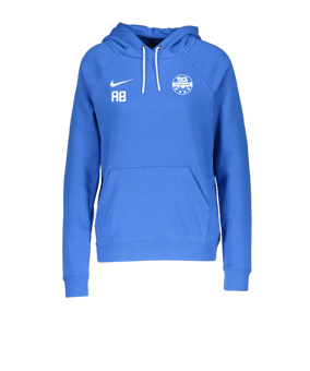 Nike Park 20 Fleece Hoody Damen Blau Weiss F463