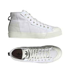 adidas Originals Nizza Parley HI Weiss - weiss