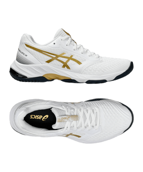 Asics Netburner Ballistic FF 2 Schuh donna  bianco F110 - bianco
