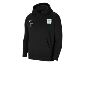 Nike Park 20 Fleece Hoody Kids Schwarz Weiss F010