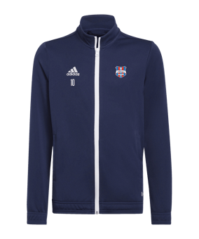 adidas Entrada 22 TK Trainingsjacke Kids Blau