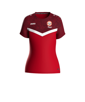 JAKO Iconic T-Shirt Damen Rot F103