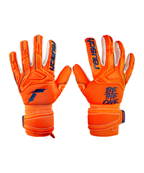 Reusch Attrakt Freegel Silver TW-Handschuhe Kids Orange Blau F2290 - orange