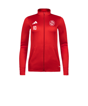 adidas Entrada 26 Trainingsjacke Damen Rot