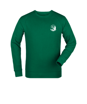Merch Roller Sweatshirt Bottle Green | #justlogo1c
