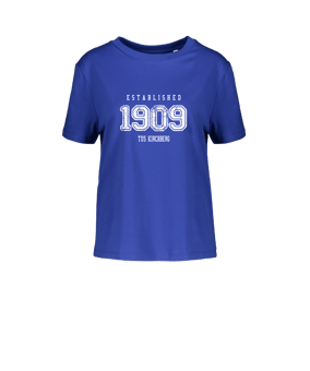 Merch Muser T-Shirt Women Worker Blue | #established
