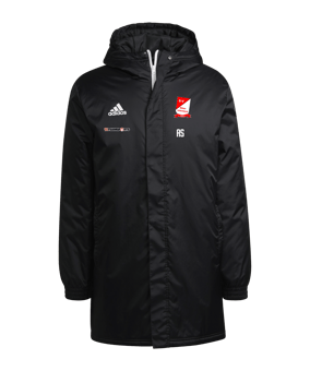 adidas Entrada 22 Stadium Winterjacke Schwarz
