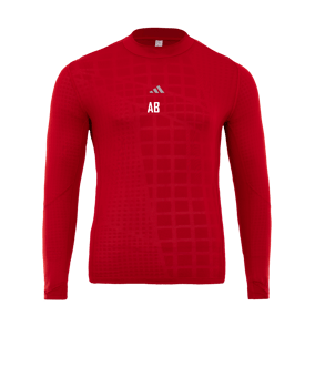 adidas Techfit COLD.RDY Longsleeve Rot