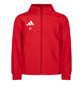 adidas Entrada 26 Jacke Rot