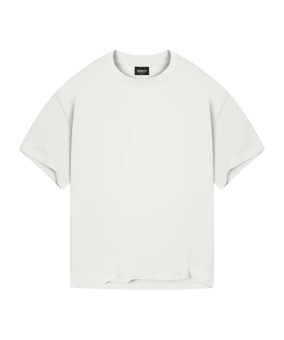 Burocs Basic Oversized T-Shirt Weiß