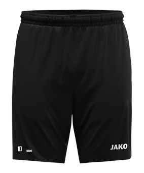 JAKO Dynamic Freizeit Short Schwarz F800