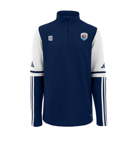 adidas Squadra 25 HalfZip Sweatshirt Bleu 
