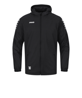 JAKO Team 2.0 Allwetterjacke Schwarz F800