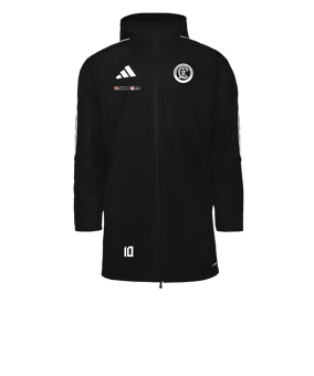 adidas Tiro 26 Parka Jacke Schwarz