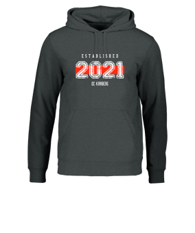 Merch Drummer 2.0 Hoody Dark Heather Grey | #established