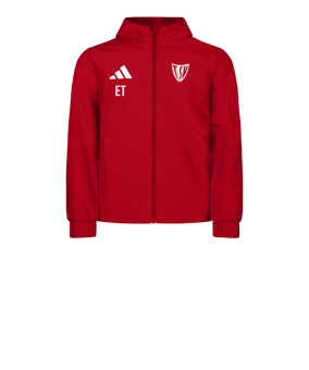 adidas Entrada 26 Jacke Kids Rot