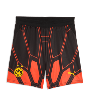 PUMA Borussia Dortmund Torwartshort Kinder Orange F70 - orange
