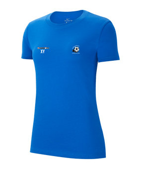 Nike Park 20 T-Shirt Damen Blau Weiss F463