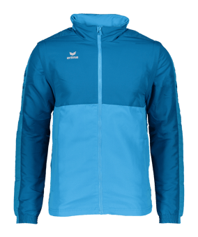 Erima SIX WINGS Jacke abnehmbare Ärmel Hellblau - blau