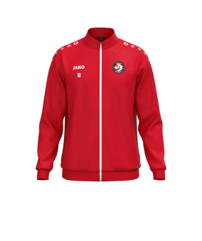 JAKO One Veste d'entraînement Rouge C100 