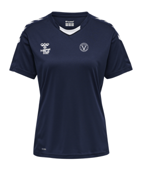 Hummel hmlCORE XK Poly Trikot Damen Blau F7026