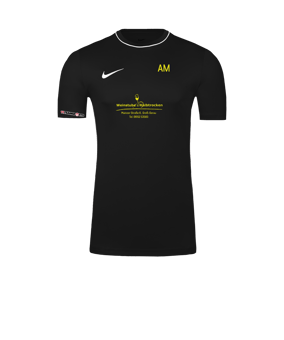 Nike Park 26 Trainingsshirt Schwarz F010