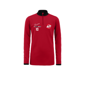 Nike Academy 25 Drill Top Sweatshirt Kids Rot F657