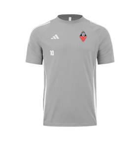 adidas Tiro 24 T-Shirt Grau Weiss