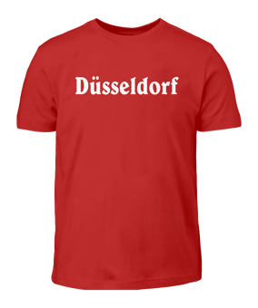 Kids T-Shirt "Düsseldorf" Rot - rot