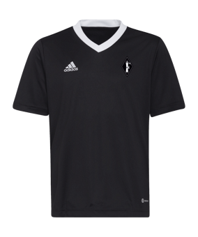 adidas Entrada 22 Trikot Kids Schwarz Weiss