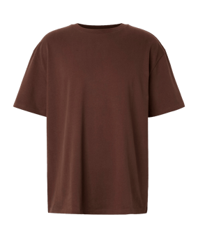 Urban Classic Relaxed Dropped Shoulder T-Shirt Braun - braun