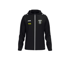 JAKO One Kapuzenjacke Kids Schwarz F800