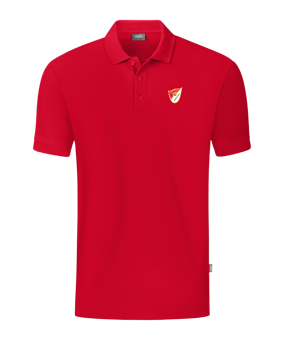 JAKO Organic Polo Shirt Rot F100