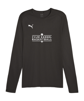 PUMA Hoops Team Shooting Sweatshirt Schwarz F01