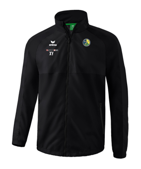 Erima Team Allwetterjacke Schwarz