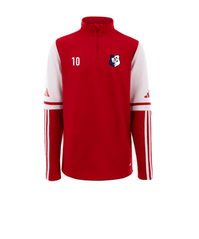 adidas Squadra 25 HalfZip Sweatshirt Rot