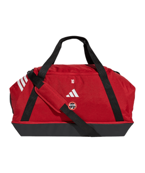 adidas Tiro Duffle Large Tasche Rot mit Bodenfach