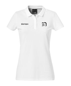 Kempa Polo T-Shirt Damen Weiss F07