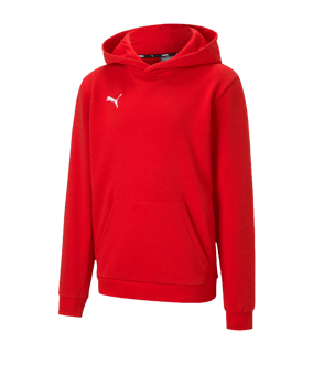 PUMA teamGOAL 23 Casuals Hoody Kids Rot F01 - rot