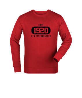 Merch Roller Sweatshirt Red | #yale