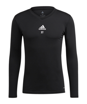 adidas Team Base Top langarm Schwarz