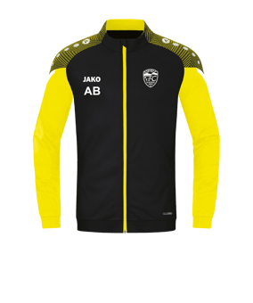 JAKO Performance Polyesterjacke Schwarz F808