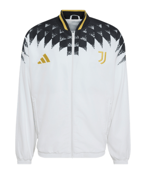 adidas Juventus Turin Stadium Jacke Weiß - weiss