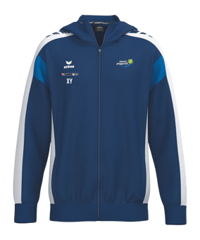 Erima Celebrate 125 Kapuzenjacke Kids Blau