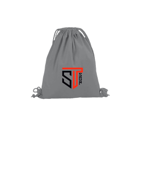 Merch Organic Premium Cotton Gymsack Light Grey | #logo4c