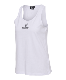 Hummel Lgc Val Tanktop Damen Weiss F9001 - grau